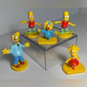 Vintage Kelloggs Simpsons Figurines